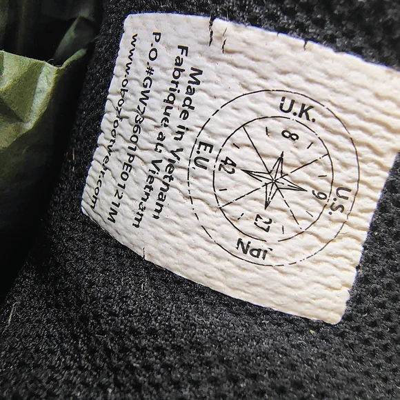 Oboz Sawtooth II Low Hiking Shoes Mens Size 9 Waterproof Breathable Bdry Bozeman - Picture 2 of 9